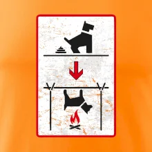 Tričko pro odpůrce sraní na chodníku