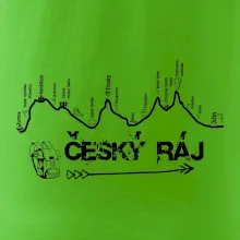 Profil kopce - Český ráj