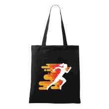 Běhání - oranžová žena