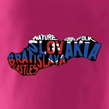 Mapy - názvy měst - Slovensko