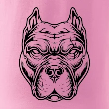 Americký stafordširský teriér hlava