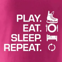 Play Eat Sleep Repeat hokej Play Eat Sleep Repeat hokej