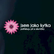 Jsem jako kytka potřebuju pít a sluníčko