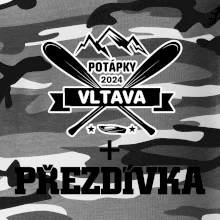 Na vodu - pádla hory (vlastní nápis)