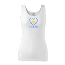 Moje srdce bije pro Ukrajinu - velké