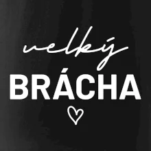 Velký brácha - nápis na prsou