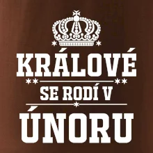 Králové se rodí v únoru