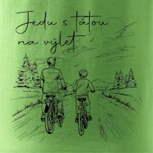 Cyklistika  - Jedu s tátou na výlet - Táta a syn