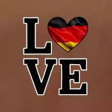 Love Německá vlajka