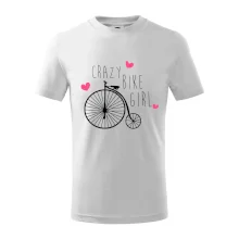 Crazy bike girl