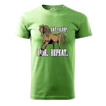 Eat Sleep Ride Repeat Western