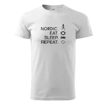 Nordic walking eat sleep
