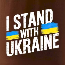 I stand with ukraine tiskací nápis