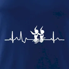 EKG synchronizované plavání