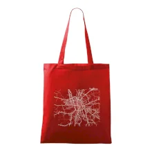 Mapy měst černobílé Budějce