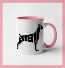 Dobrmans - nápis v tělě