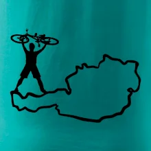 Cyklista - Mapa Rakouska