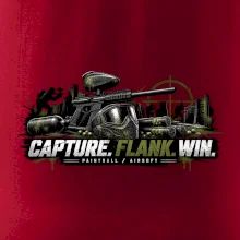 Taktika capture flank win paintball