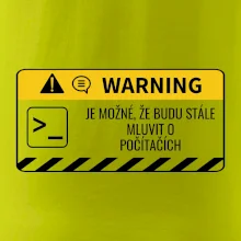 Warning mluvení - Počítač