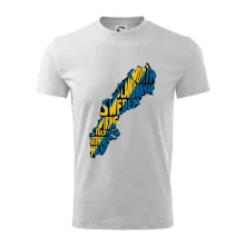 Mapy - názvy měst - Švédsko