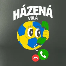 Karikatura házená volá