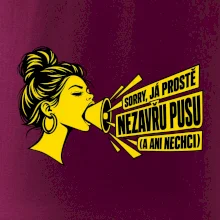 Sorry já prostě nezavřu pusu