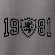 Narozeninový motiv - znak - 1981