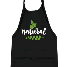 Natural - nápis v listech