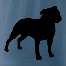 Americký stafordširský teriér  Na prsu