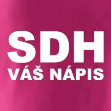 SDH nápis - vlastní nápis SDH nápis - vlastní nápis