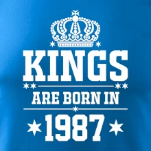 Kings are born in 1987
