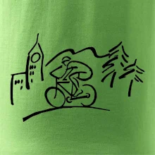 Cyklista na výletě