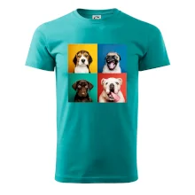 Psi štěňata koláž