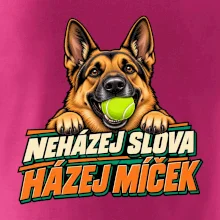 Neházej slova házej míček - vlčák