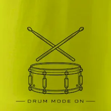 Drum mode on - jednoduchý buben s paličkami