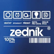 Čárový kód zedník