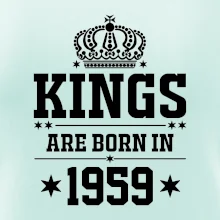 Kings are born in 1959
