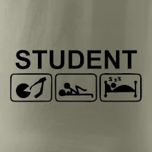 Pít užívat spát - student