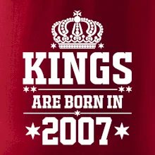 Kings are born in 2007