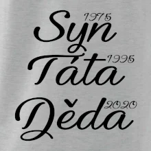 Syn, táta děda - vaše ročníky