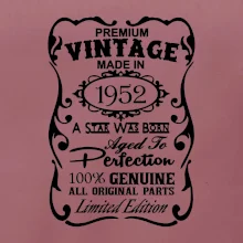 Vintage Etiketa - 1952