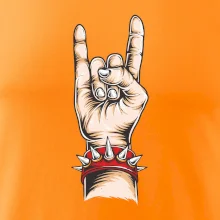 Rocková ruka s náramkem