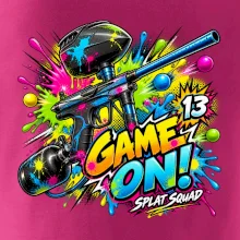Barevná exploze game on paintball