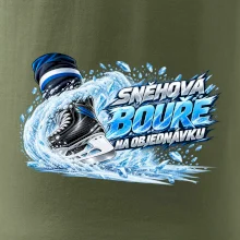 Hokejová sněhová bouře