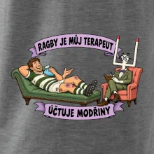 Ragby je můj terapeut, účtuje modřiny