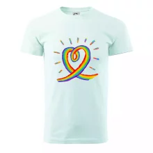 Srdce pride duha kreslená