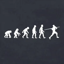 Evoluce hod oštěpem