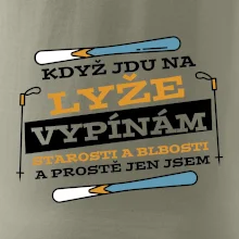 Když jdu na lyže, vypínám starosti