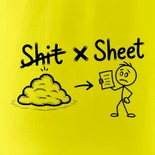 Anglický slovníček - Shit - Sheet