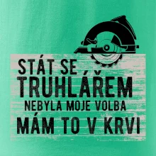 Stát se truhlářem nebyla moje volba